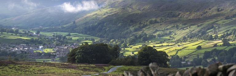 A view of Reeth