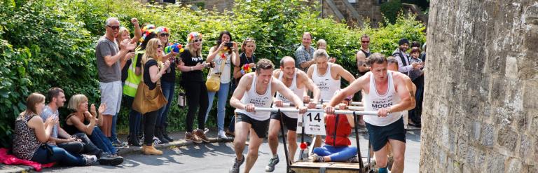 Knaresborough Bed Race - credit Charlotte Gale