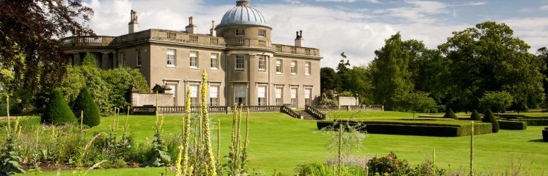 A view of Scampston Hall in North Yorkshire