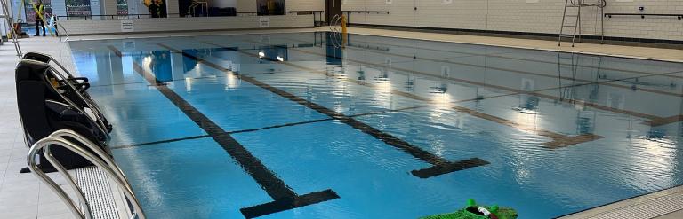 The new Knaresborough swimming pool
