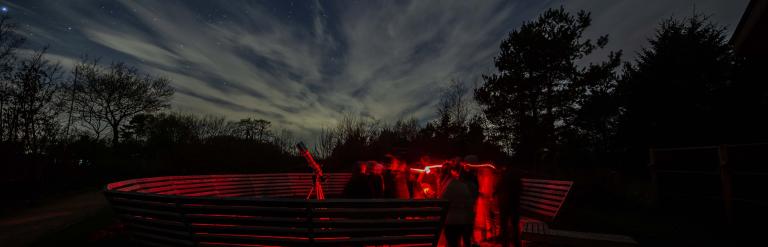 Dark Skies Star Hub at Sutton Bank National Park Centre photo by Jamie Carter