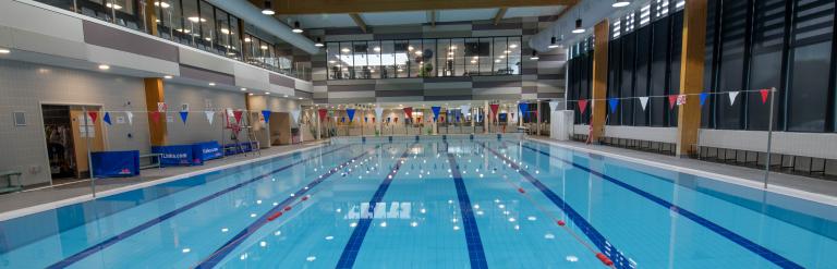 A view of Selby swimming pool