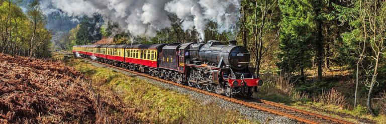 North Yorkshire Moors Railway steam train. Credit Ken Snowdon