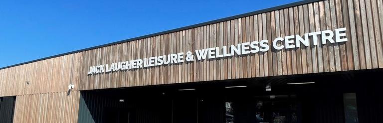 Outside the Ripon Leisure and Wellbeing Hub building
