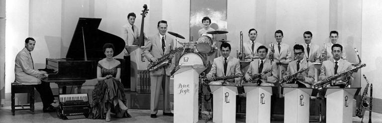Peter Legh’s Dance Band at The Olympia, Scarborough, 1957.